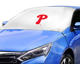Philadelphia Phillies MLB Car SUV Front Windshield Snow Cover Sunshade