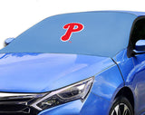 Philadelphia Phillies MLB Car SUV Front Windshield Snow Cover Sunshade