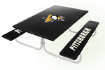 Pittsburgh Penguins NHL Picnic Table Bench Chair Set Outdoor Cover