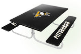 Pittsburgh Penguins NHL Picnic Table Bench Chair Set Outdoor Cover