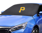 Pittsburgh Pirates MLB Car SUV Front Windshield Snow Cover Sunshade