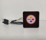 Pittsburgh Steelers NFL Hitch Cover LED Brake Light for Trailer