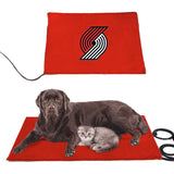 Portland Trail Blazers NBA Pet Heating Pad Constant Heated Mat