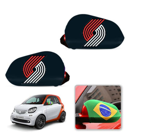 Portland Trail Blazers NBA Car rear view mirror cover-View Elastic