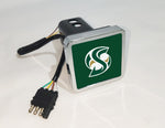 Sacramento State Hornet NCAA Hitch Cover LED Brake Light for Trailer