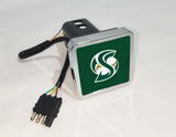 Sacramento State Hornet NCAA Hitch Cover LED Brake Light for Trailer