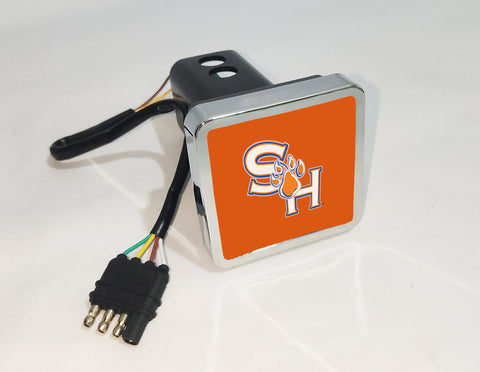 Sam Houston State Bearkats NCAA Hitch Cover LED Brake Light for Trailer