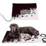 San Antonio Spurs NBA Pet Heating Pad Constant Heated Mat