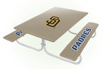 San Diego Padres MLB Picnic Table Bench Chair Set Outdoor Cover