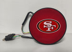 San Francisco 49ers NFL Hitch Cover LED Brake Light for Trailer