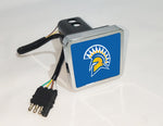 San Jose State Spartans NCAA Hitch Cover LED Brake Light for Trailer