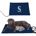 Seattle Mariners MLB Pet Heating Pad Constant Heated Mat