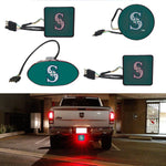 Seattle Mariners MLB Hitch Cover LED Brake Light for Trailer