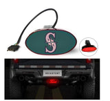 Seattle Mariners MLB Hitch Cover LED Brake Light for Trailer