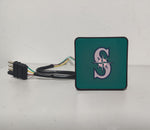 Seattle Mariners MLB Hitch Cover LED Brake Light for Trailer