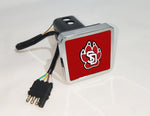South Dakota Coyotes NCAA Hitch Cover LED Brake Light for Trailer