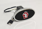 South Dakota Coyotes NCAA Hitch Cover LED Brake Light for Trailer