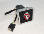 South Dakota Coyotes NCAA Hitch Cover LED Brake Light for Trailer