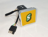 Southeastern Louisiana Lions NCAA Hitch Cover LED Brake Light for Trailer