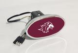 Southern Illinois Salukis NCAA Hitch Cover LED Brake Light for Trailer
