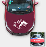 Southern Illinois Salukis NCAA Car Auto Hood Engine Cover Protector