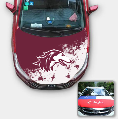 Southern Illinois Salukis NCAA Car Auto Hood Engine Cover Protector
