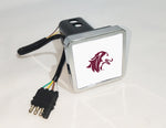 Southern Illinois Salukis NCAA Hitch Cover LED Brake Light for Trailer