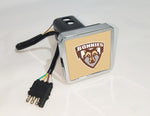 St. Bonaventure Bonnies NCAA Hitch Cover LED Brake Light for Trailer