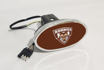 St. Bonaventure Bonnies NCAA Hitch Cover LED Brake Light for Trailer