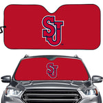 St. John's Red Storm NCAA Car Windshield Sun Shade Universal Fit Sunshade