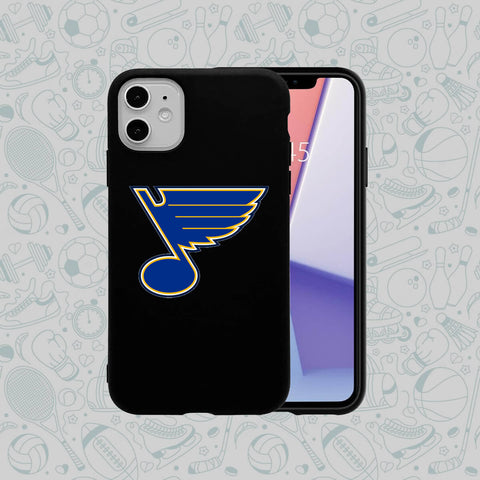 Phone Case Rubber Plastic NHL-St. Louis Blues Print