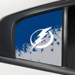 Tampa Bay Lightning NHL Rear Side Quarter Window Vinyl Decal Stickers Fits Dodge Charger
