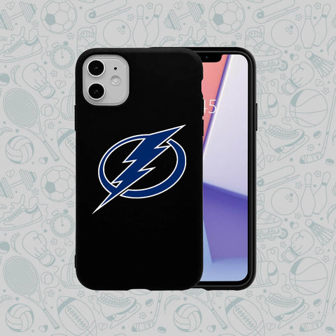 Phone Case Rubber Plastic NHL-Tampa Bay Lightning Print