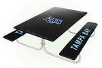 Tampa Bay Rays MLB Picnic Table Bench Chair Set Outdoor Cover