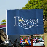 Tampa Bay Rays MLB Car Window Flag