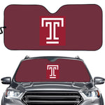 Temple Owls NCAA Car Windshield Sun Shade Universal Fit Sunshade