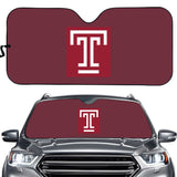 Temple Owls NCAA Car Windshield Sun Shade Universal Fit Sunshade