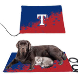 Texas Rangers MLB Pet Heating Pad Constant Heated Mat