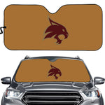 Texas State Bobcats NCAA Car Windshield Sun Shade Universal Fit Sunshade