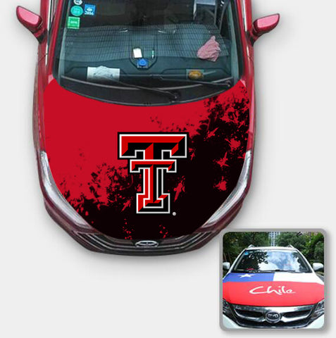 Texas Tech Red Raiders NCAA Car Auto Hood Engine Cover Protector