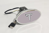 Troy Trojans NCAA Hitch Cover LED Brake Light for Trailer