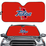 Tulsa Golden Hurricane NCAA Car Windshield Sun Shade Universal Fit Sunshade