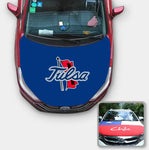 Tulsa Golden Hurricane NCAA Car Auto Hood Engine Cover Protector
