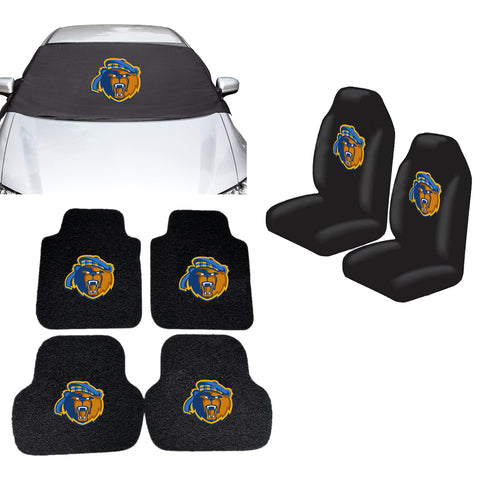 UC Riverside Highlanders NCAA Car Front Windshield Cover Seat Cover Floor Mats