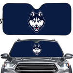UConn Huskies NCAA Car Windshield Sun Shade Universal Fit Sunshade