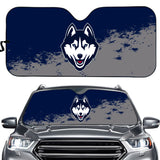 UConn Huskies NCAA Car Windshield Sun Shade Universal Fit Sunshade