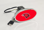 UIW Cardinals NCAA Hitch Cover LED Brake Light for Trailer