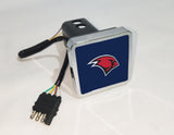 UIW Cardinals NCAA Hitch Cover LED Brake Light for Trailer