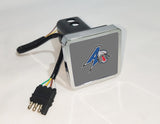 UNC Asheville Bulldogs NCAA Hitch Cover LED Brake Light for Trailer