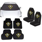 UNCW Seahawks NCAA Car Front Windshield Cover Seat Cover Floor Mats